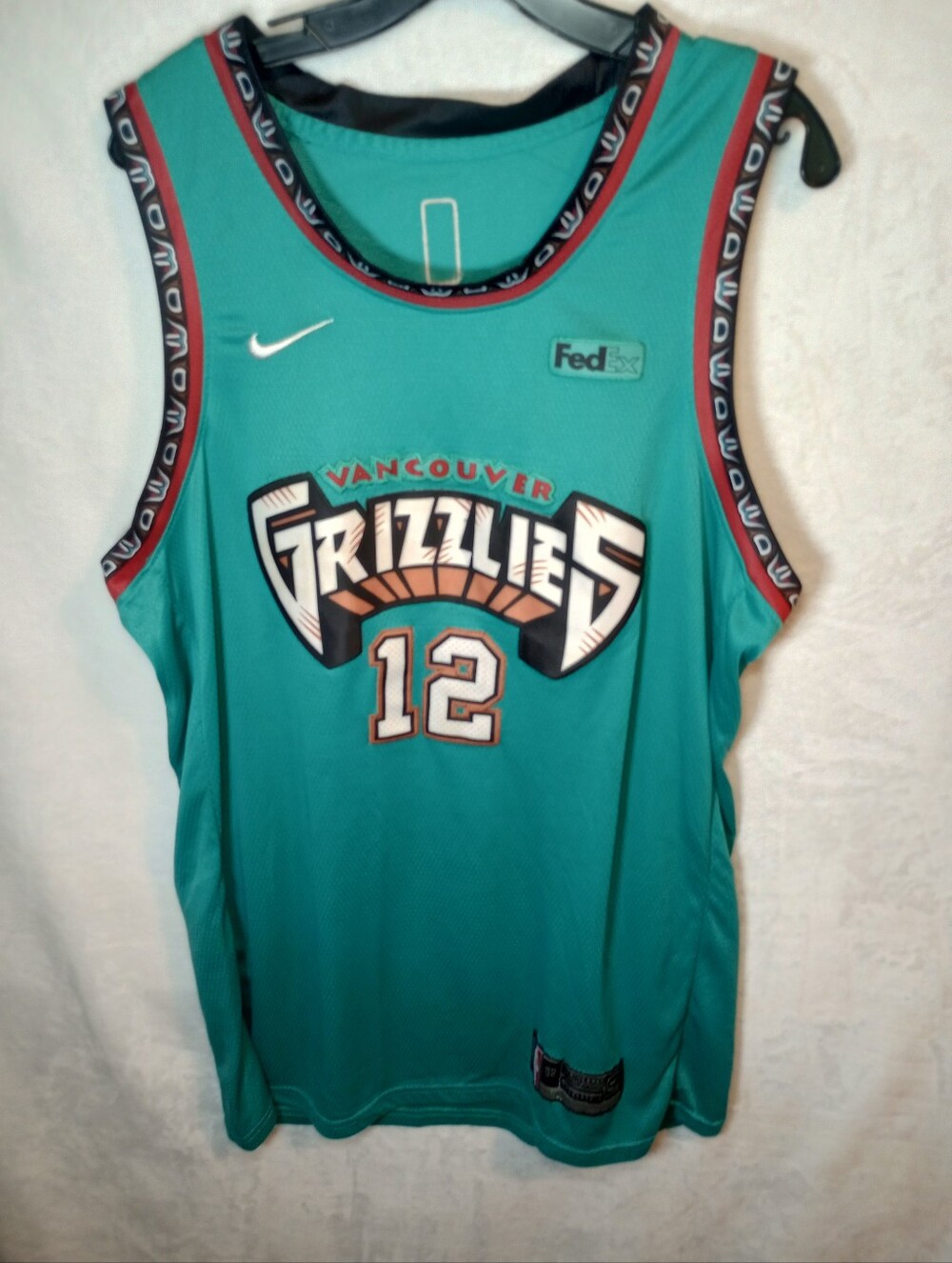 Vancouver Grizzlies Swingman NBA Jersey Teal Nike The City Edition Ja Morant EUC